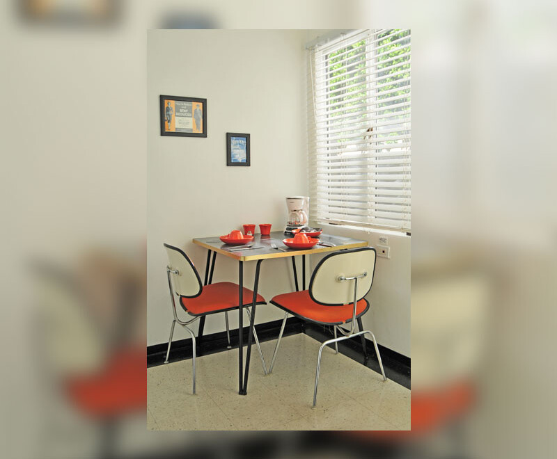 Atomic Paradise Kitchen Atomic Paradise Kitchen | Orbit In, a retro hotel in Palm Springs, CA