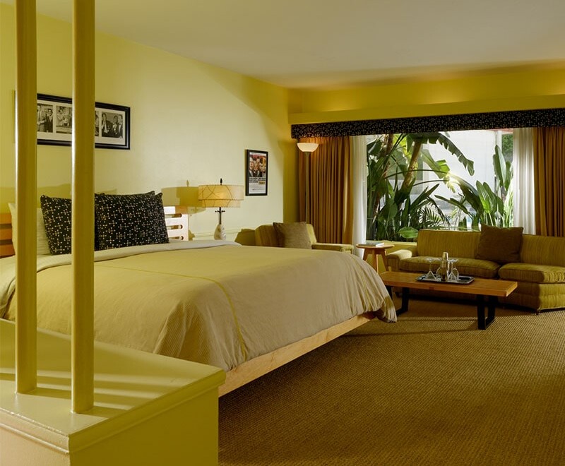 Rat Pack Bed Room Rat Pack Bed Room | Orbit In, a retro hotel in Palm Springs, CA